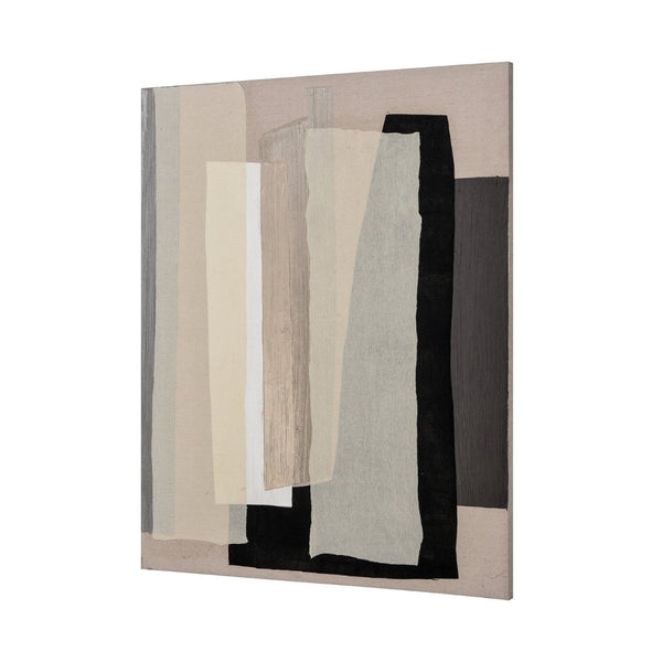 Atlas Woltz Abstract Wall Art – Modern Fabric Artwork with Metallic Accents for Sophisticated Interiors WA11186-01