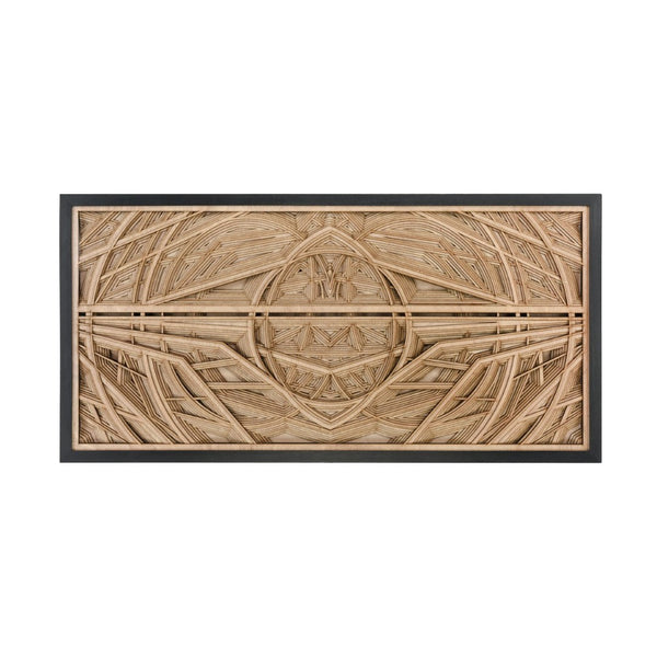 Atlas Yggdrasil Dimensional Wall Art - Bold Geometric Sculpture for Living Rooms & Offices, 47" Wide WA11188-01