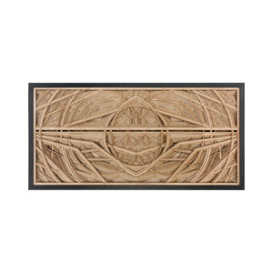 Atlas Yggdrasil Dimensional Wall Art - Bold Geometric Sculpture for Living Rooms & Offices, 47" Wide WA11188-01