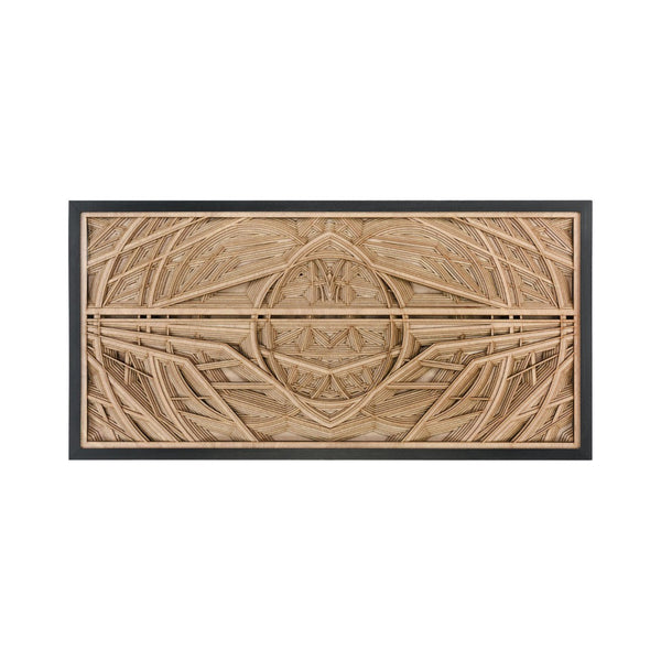 Atlas Yggdrasil Dimensional Wall Art - Bold Geometric Sculpture for Living Rooms & Offices, 47" Wide WA11188-01