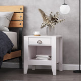 Christopher Knight Home® - Noble House - Foisy Contemporary Faux Wood Nightstand with Drawer