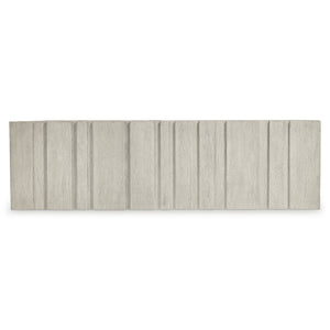 Bernhardt Bernhardt Wire-Brushed Oak Tempo Cocktail Table With Geometric Vertical Panels, Casters, Larza Finish 346014