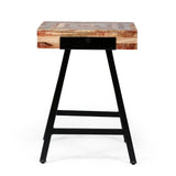 Christopher Knight Home® - Noble House - Mcmullen Handcrafted Boho Mango Wood End Table