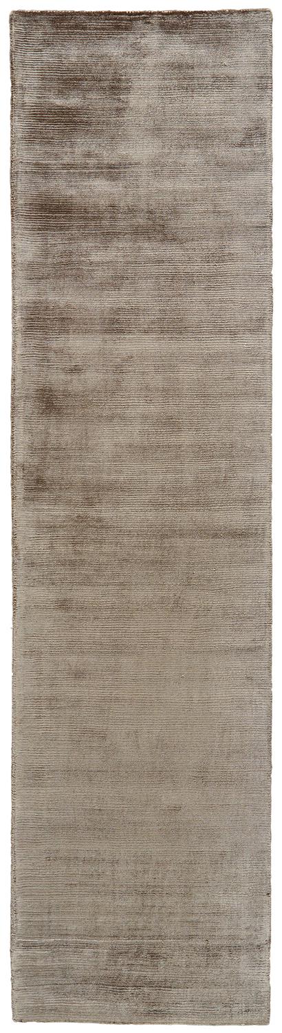 Feizy Rugs Batisse Modern Hand Woven Viscose Rug - Luxurious Low Pile Design For Effortless Style And Elegance Tan,Ivory,Taupe Viscose 6698717fmsh000i10