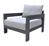 VIG Furniture Renava Wake - Outdoor Dark Charcoal Sofa Set VGGE-WAKE-SOFA-SET-GRY