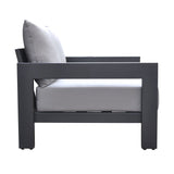 VIG Furniture Renava Wake - Outdoor Dark Charcoal Sofa Set VGGE-WAKE-SOFA-SET-GRY