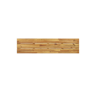 English Elm Lindsey Outdoor Acacia Wood Slat Bench with Metal Base for Patio and Garden Spaces 71986.00