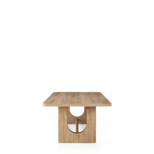 VIG Furniture Modrest Walz - Modern Natural Oak Rectangular Dining Table  VGME-WALZ-DT