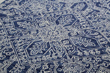 Feizy Rugs Belfort Wool Hand Tufted Vintage Rug Blue/Ivory 10' x 14'