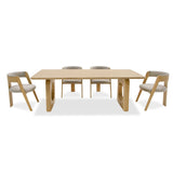 VIG Furniture Modrest Washington - Modern Natural Oak Rectangular Dining Table VGME121257-DT