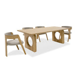 VIG Furniture Modrest Washington - Modern Natural Oak Rectangular Dining Table VGME121257-DT