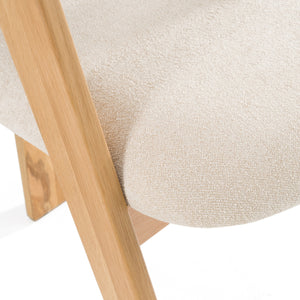 Vig Furniture Modrest Modern Beige Fabric Dining Chairs - Stylish White Oak Frame, Set Of 2 From Ukraine Beige  Vgme121259-bgewht-dc-1