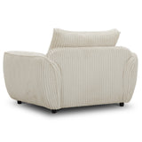 Parker House Parker Living Utopia - Mega Ivory Chair and A Half with Lumbar Pillow Mega Ivory 100% Polyester SUTP#912-MGIV