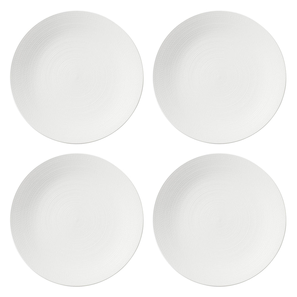 Lenox LX Collective White Dinner Plates, Set of 4 White, WHITE PORCELAIN 894660
