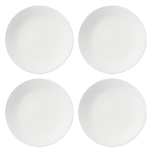 Lenox LX Collective White Dinner Plates, Set of 4 White, WHITE PORCELAIN 894660