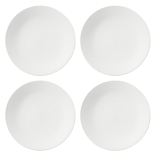 Lenox LX Collective White Dinner Plates, Set of 4 White, WHITE PORCELAIN 894660