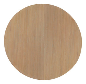 Hooker Furniture Banyon Desert Oak Round Dining Table With 18" Leaf — Solid White Oak Pedestal, Seats 4–6 6081-75201-82
