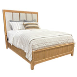 Escape - Bedroom King Panel Bed Glazed Natural Oak BESC#1266-3 Parker House