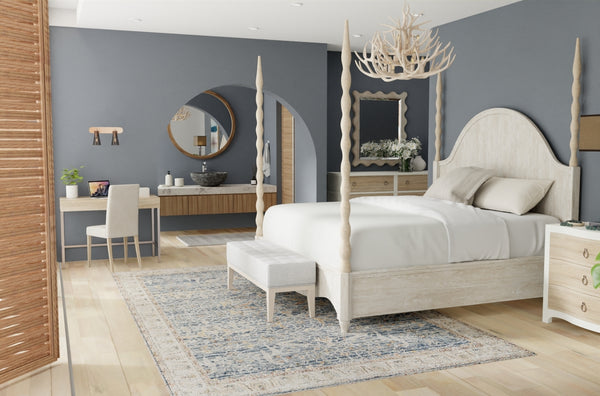 Feizy Rugs Pasha Global Charm Rug - Vibrant Polyester Ikat Design, Soft Low Pile, Stain-resistant & Kid-friendly Blue,Taupe,Ivory Polyester Pas39m4fbluivyh04