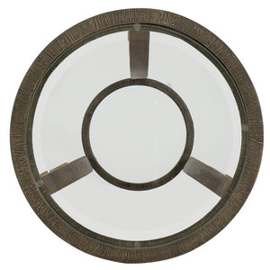 Hooker Furniture Round Antique Gold Accent Martini Table — Compact European-Style Cast Iron End Table For Small Spaces 6080-50001-MTL