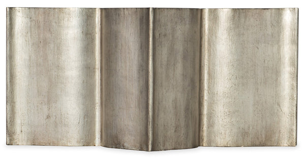 Hooker Furniture Sanctuary Jewel-Finish Flower Cocktail Table With Meringue Glass Top, Gold-Champagne Accents & Casters 5875-80210-95