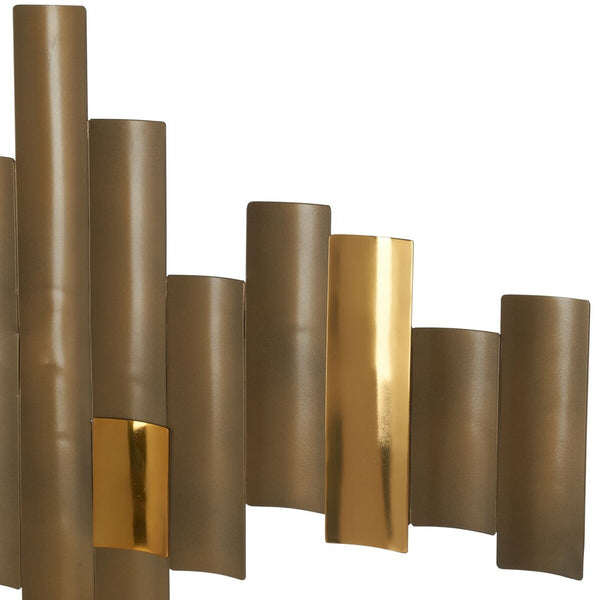 Safavieh Rena, 32 Inch, Antique Brass, Iron/Steel Wall Decor ​ XII23 Antique Brass Powder Coating WDC1029A​