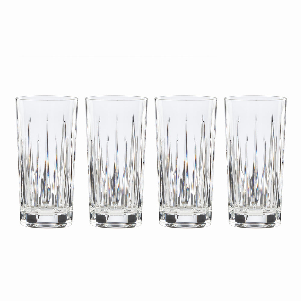 Lenox Reed and Barton Soho 4 Piece Hiball Set Clear, NO COLOR GLASS,CRYSTAL 895094