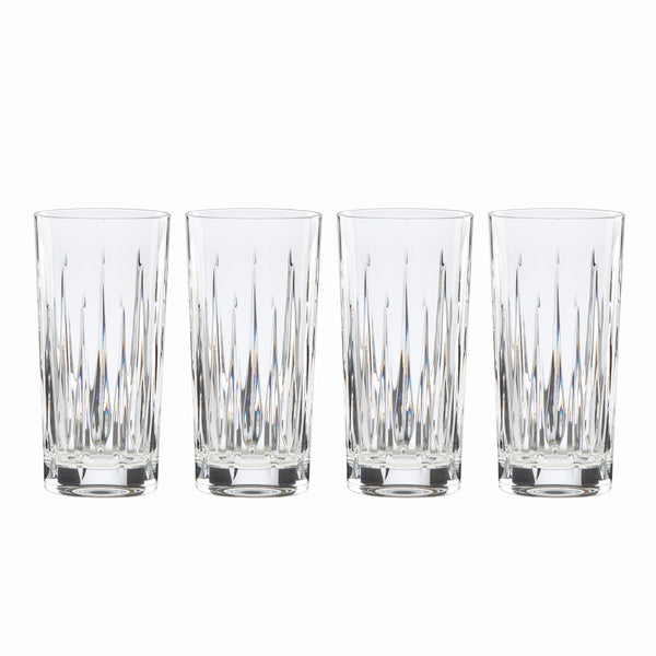 Lenox Reed and Barton Soho 4 Piece Hiball Set Clear, NO COLOR GLASS,CRYSTAL 895094