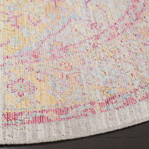 Windsor 307 Luxurious Grey & Gold Power Loomed Area Rug - Soft Cotton Blend, Perfect for Any Room!