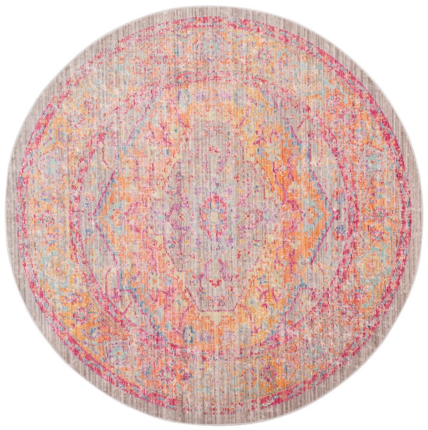 Windsor 307 Luxurious Grey & Gold Power Loomed Area Rug - Soft Cotton Blend, Perfect for Any Room!