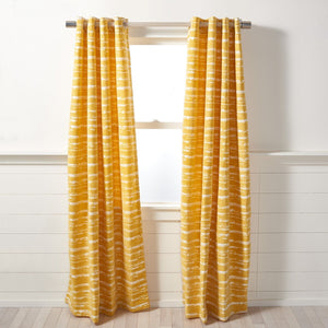 Safavieh Brynleigh Window Treatment/Yellow XII23 Yellow 100% Polyester WDT1057B-5296