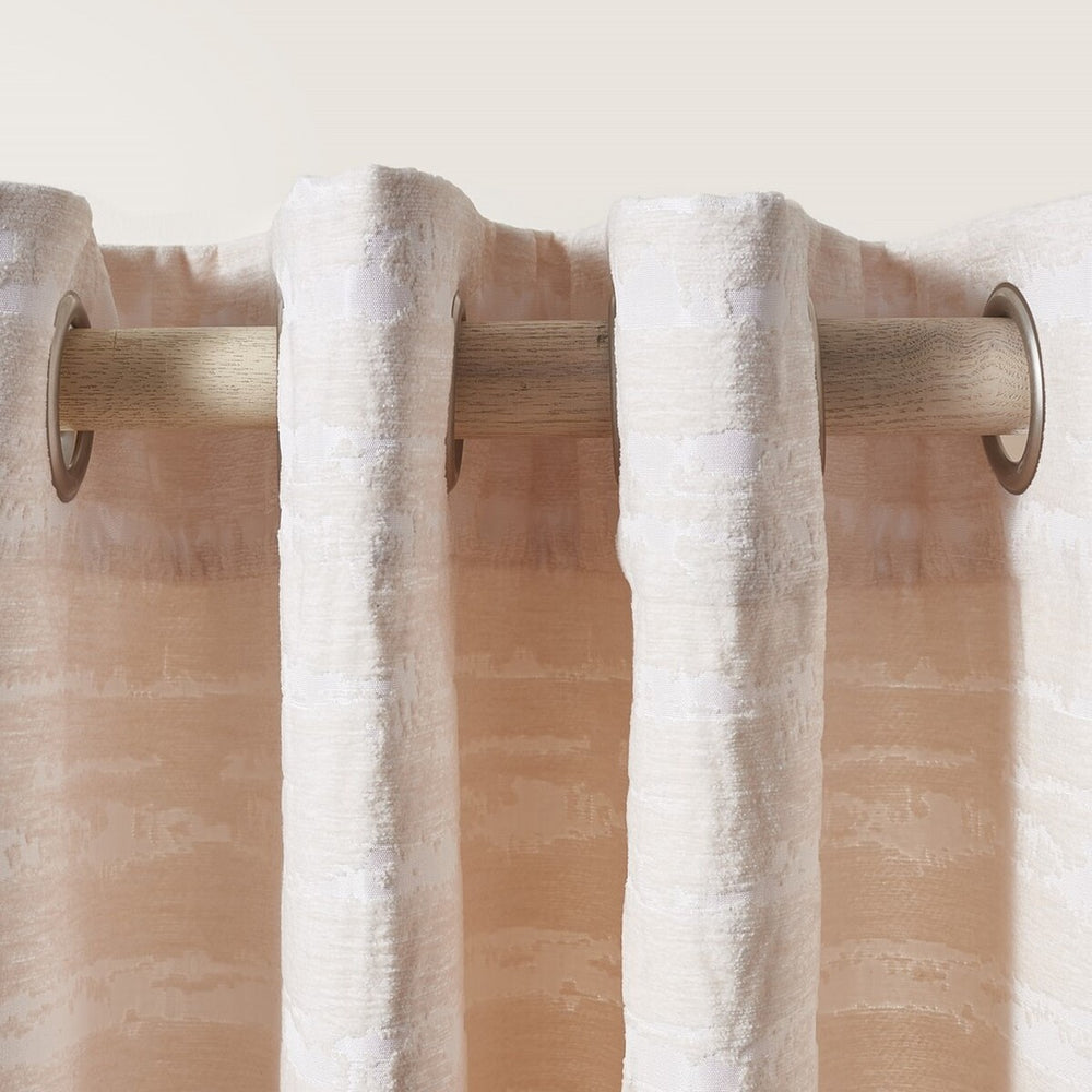 Safavieh Brynleigh Window Treatment/Ivory XII23 Ivory 100% Polyester WDT1057C-5296