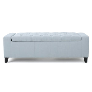 English Elm Guernsey Tufted Storage Ottoman with Lift Top Hidden Compartment for Living Rooms 59336.00LSKY