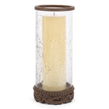 Acanthus Glass Hurricane, 15.5" EAB40608 Park Hill