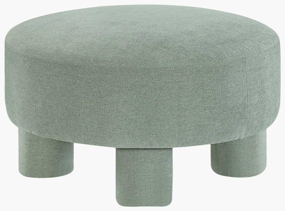 Livabliss Wellton Square Upholstered Ottoman Plush Polyester Seat for Living Room or Bedroom WELT001-183131