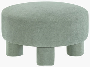 Livabliss Wellton Square Upholstered Ottoman Plush Polyester Seat for Living Room or Bedroom WELT001-183131