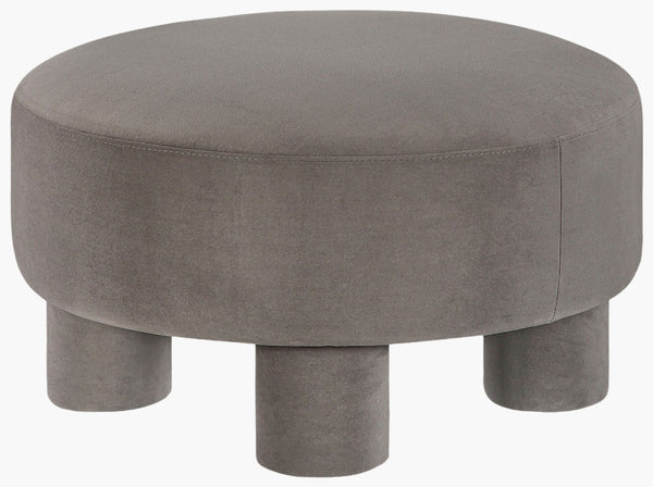 Livabliss Wellton Square Upholstered Ottoman Polyester Fabric Footrest for Living Room or Den WELT002-183131