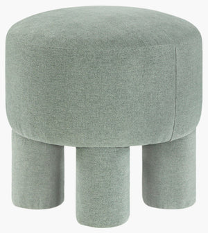 Livabliss Wellton Cube Ottoman Upholstered Polyester Footrest Extra Seating Living Room Accent WELT003-191919