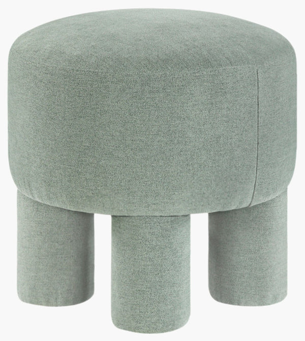 Livabliss Wellton Cube Ottoman Upholstered Polyester Footrest Extra Seating Living Room Accent WELT003-191919