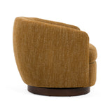 VIG Furniture Divani Casa Wendt - Modern Mustard Fabric Swivel Accent Chair VGKK-KF.A1098-MUS