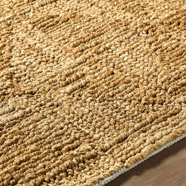 Surya Weston Handwoven Natural Jute Area Rug Organic Farmhouse Living Room Floor Accent 2' x 3' Rectangle WET2300-23