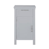 Christopher Knight Home® - Noble House - Edgell Modern Bathroom Floor Storage Cabinet with Drawer