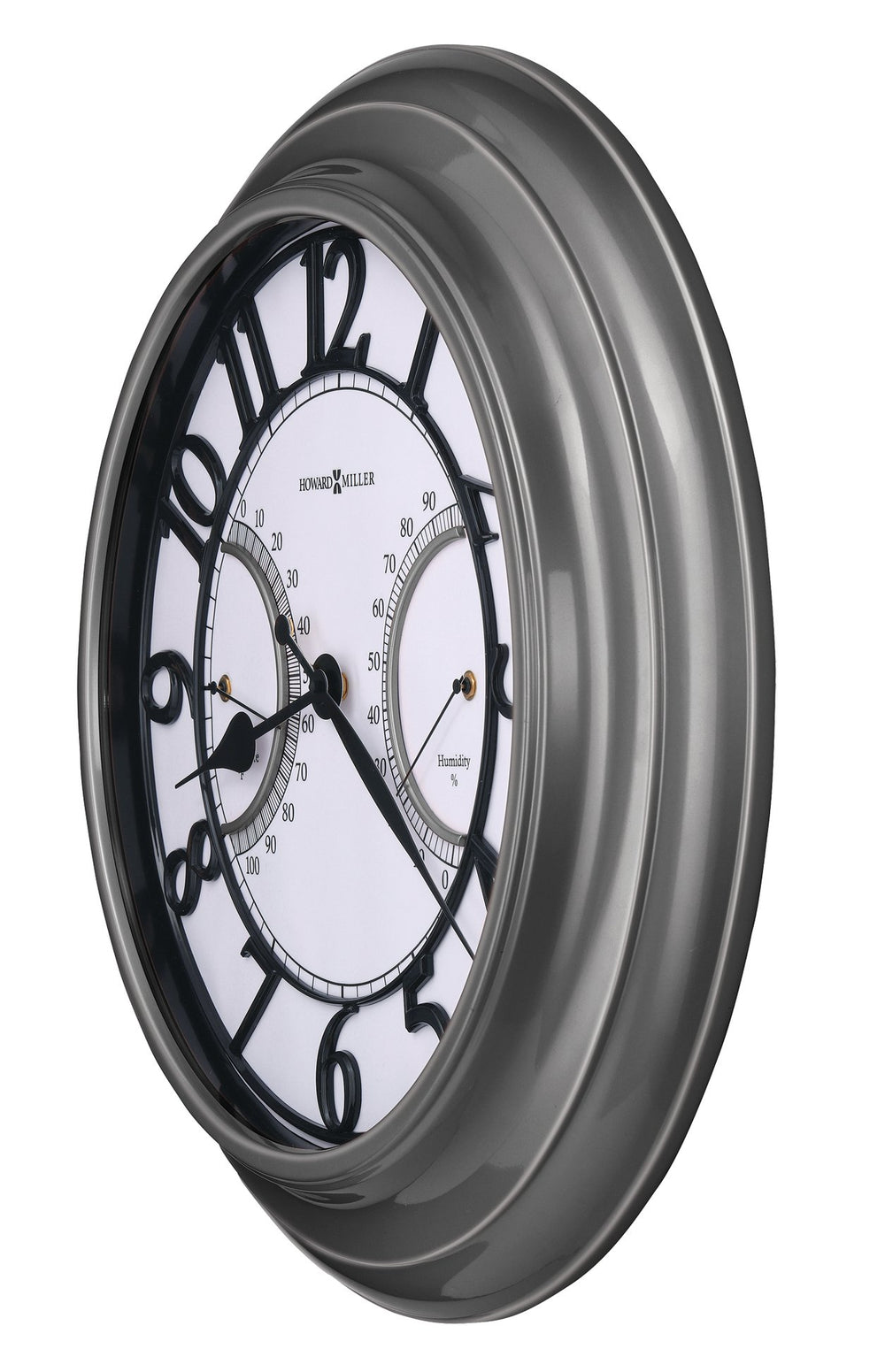 Hekman Furniture 625668 Tawney Outdoor Wall Clock - Elegant Weather-resistant Design With Temperature & Humidity Display  Tawney Outdoor Wall Clock 625668