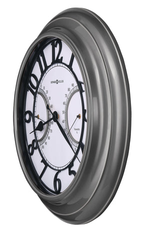 Hekman Furniture 625668 Tawney Outdoor Wall Clock - Elegant Weather-resistant Design With Temperature & Humidity Display  Tawney Outdoor Wall Clock 625668