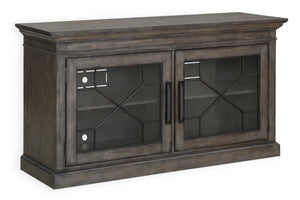 Parker House Sundance - Smokey Grey 63 In.Tv Console Smokey Grey Poplar Solids / Birch Veneers SUN#63-SGR