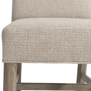 Bernhardt Bernhardt Aventura Fully Upholstered Side Chair — Casual-Traditional Comfort, Marcona Wood Legs, Durable Fabric 318541