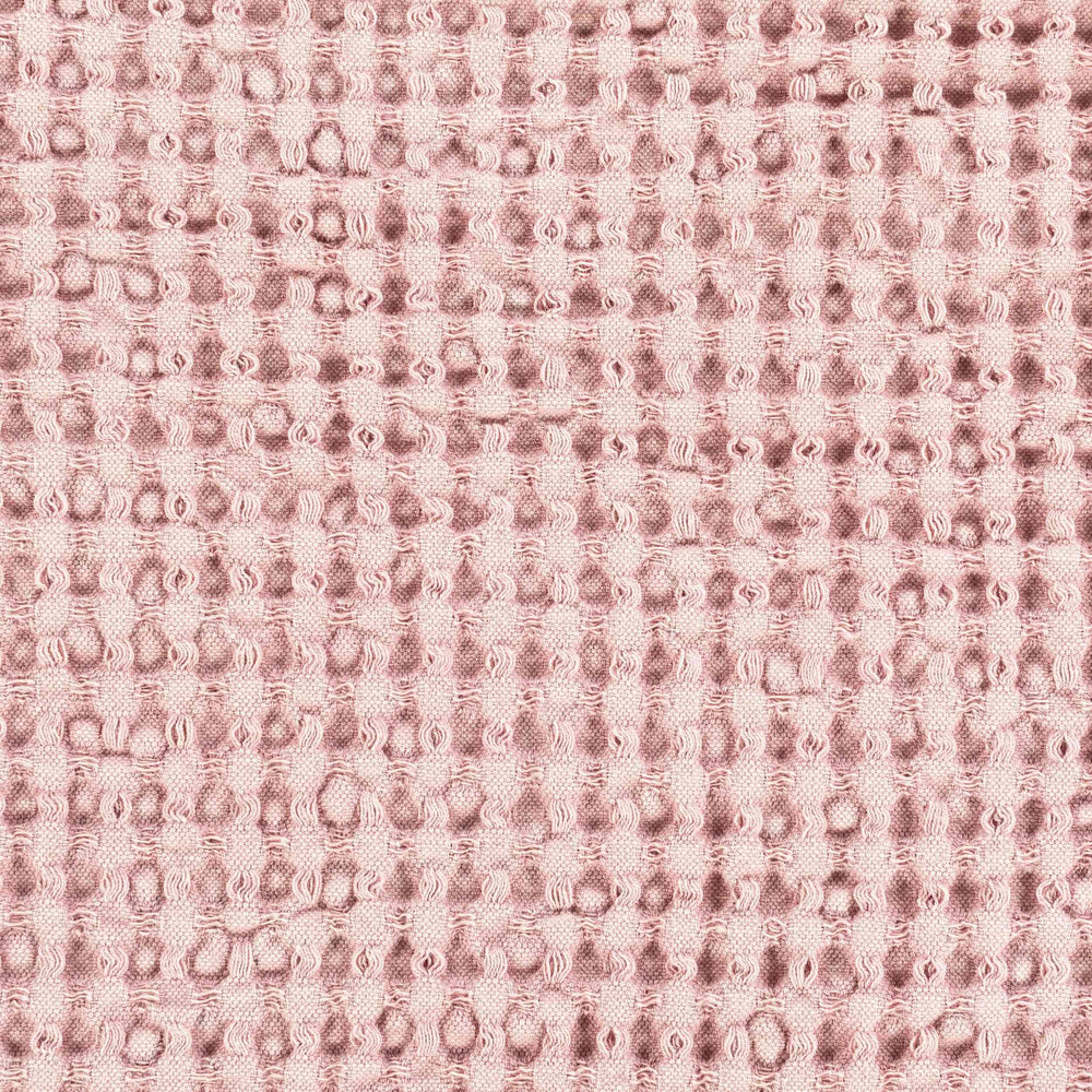 Surya Waffle 18"L X 18"W Cotton Accent Pillow Cover - Charming Cottage Style For Cozy Home Decor Mauve Cotton,Cotton Wfl007-1818p