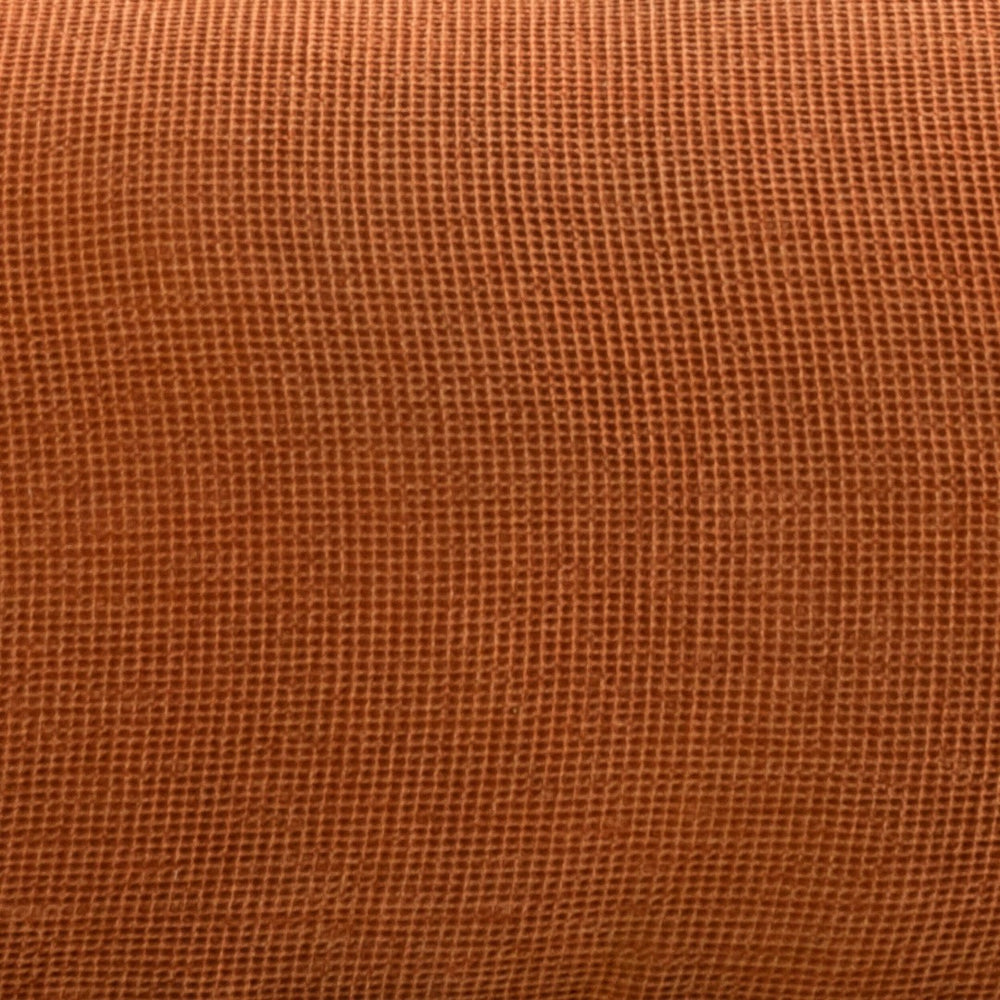 Livabliss Waffle Weave Cotton Duvet Textured Grid for Farmhouse and Cottage Bedroom Comfort Rust 88"W x 92"L, 26"W x 20"L WFL1002-FQSET