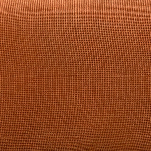 Livabliss Waffle Weave Cotton Duvet Textured Grid for Farmhouse and Cottage Bedroom Comfort Rust 88"W x 92"L, 26"W x 20"L WFL1002-FQSET
