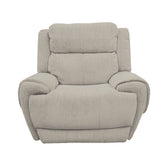 Parker House Spencer - Tide Pebble Power Reclining Sofa And Two Recliners Light Grey 100% Polyester (W) Mspe-311ph-tpe